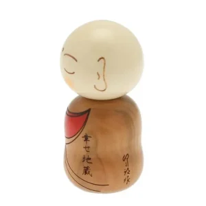 MIYA Company Figurines | Kokeshi Ojizo Brown