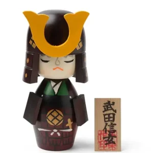 MIYA Company Kokeshi Dolls | Kokeshi Takeda Shingen