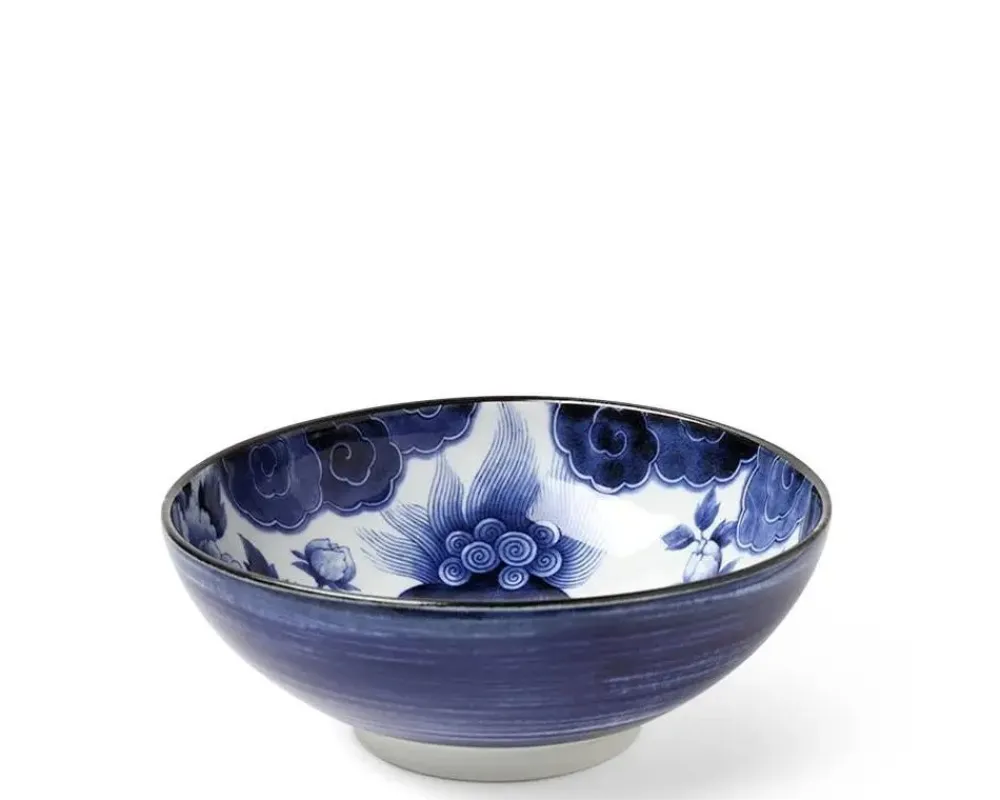 komainu__serving_bowl_1.webp MIYA Company Mythical Creatures | Komainu 8.5" Serving Bowl