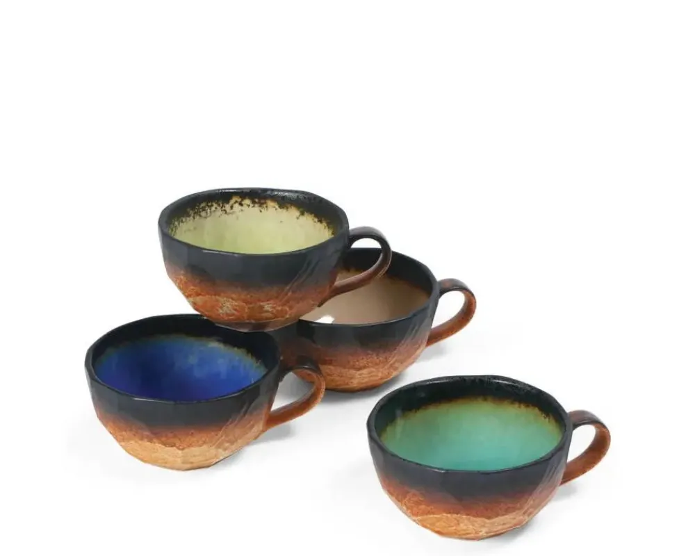kosui__oz_boulder_mug_set_1.webp MIYA Company Cup/Mug Sets | Kosui 8 Oz. Boulder Mug Set