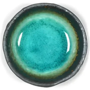 MIYA Company Sauce Dishes | Kosui Green 3.25" Round Dish