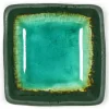 MIYA Company Sauce Dishes | Kosui Green 3 Sq. Sauce Dish