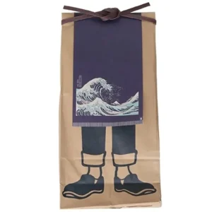 MIYA Company Textile | Maekake Canvas Apron - Great Wave