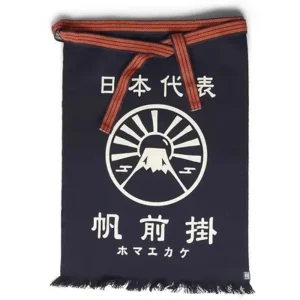 MIYA Company Aprons | Maekake Canvas Apron - Mt Fuji