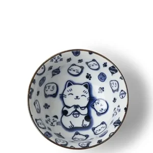 MIYA Company Bowls | Maneki Neko Blue 5