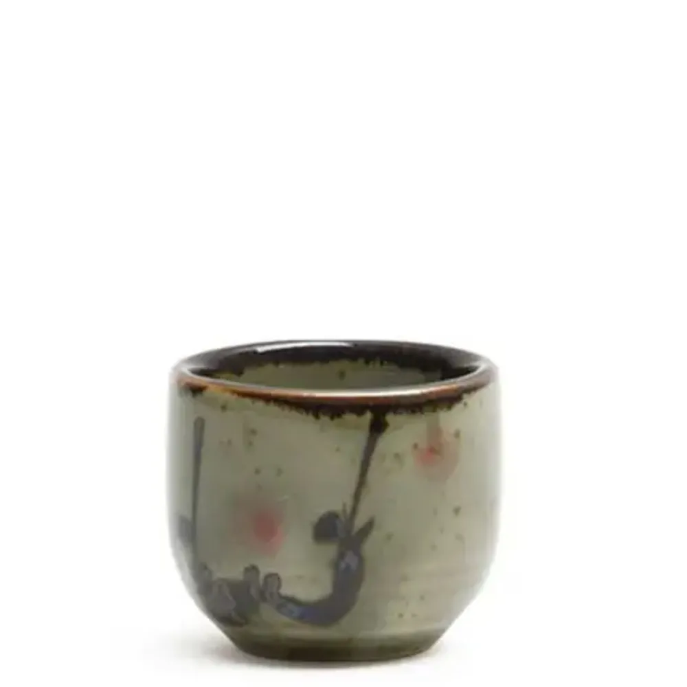 mashiko_plum__oz_sake_cup_0.webp MIYA Company Sake Bottles & Cups | Mashiko Plum 1.2 Oz. Sake Cup