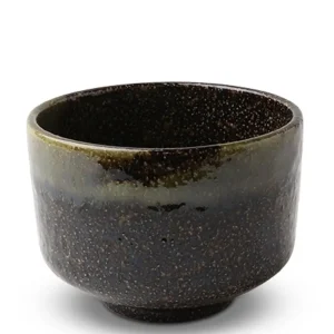 MIYA Company Teacups | Matcha Bowl 4.25" Brown