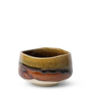 MIYA Company Matcha Bowls & Accessories | Matcha Bowl Amber Cavern 4-1/2