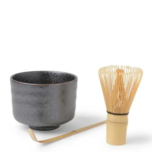 MIYA Company Matcha Bowls & Accessories | Matcha Set Peacock Sepia