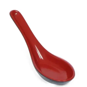 MIYA Company Melamine | Melamine Soup Spoon - Red