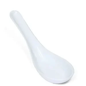 MIYA Company Melamine | Melamine Soup Spoon - White