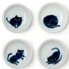 MIYA Company Cats | Midnight Blue Cat Dish Set