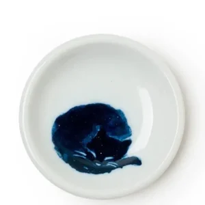 MIYA Company Cats | Midnight Blue Cat Dish Set