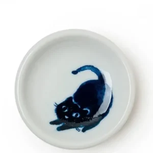 MIYA Company Cats | Midnight Blue Cat Dish Set