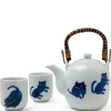 MIYA Company Cats | Midnight Blue Cat Tea Set