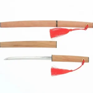 MIYA Company Desk Accessories | Mini Samurai Sword Brown + Tassel