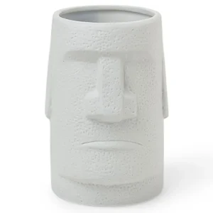 MIYA Company Cups/Mugs | Moai Gray 10 Oz. Cup