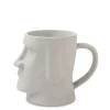 MIYA Company Cups/Mugs | Moai Gray 12 Oz. Mug