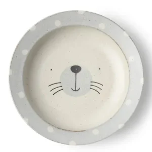 MIYA Company Plates | Mogu Mogu Seal Shallow Bowl 8.75"