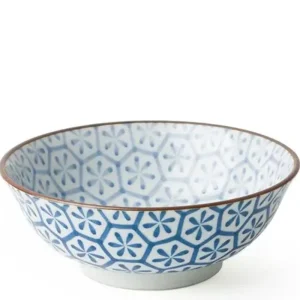 MIYA Company Ramen Bowls | Monyou 7.5" Hana Kikkou Bowl