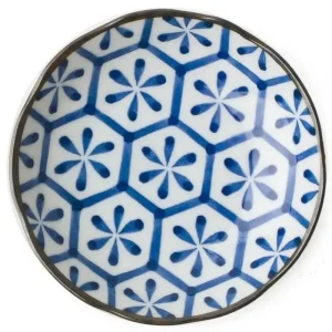 MIYA Company Small Plates | Monyou 4.5" Hana-Kikkou Plate