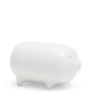 MIYA Company Pigs | Mori Pig Figurine - White At Miya