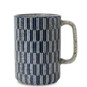 MIYA Company Mugs | Mug Blue Yagasuri 16 Oz.