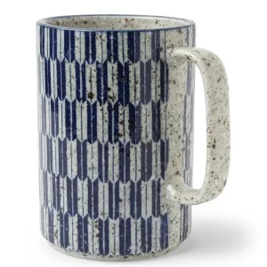 MIYA Company Mugs | Mug Blue Yagasuri 16 Oz.