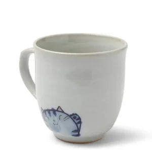 MIYA Company Cups/Mugs | Mug Cat Trio Blue
