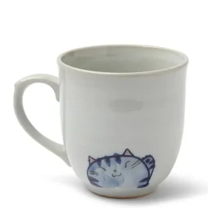 MIYA Company Cups/Mugs | Mug Cat Trio Blue
