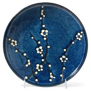 MIYA Company Large Plates | Namako Blossoms 10" Dinner Plate