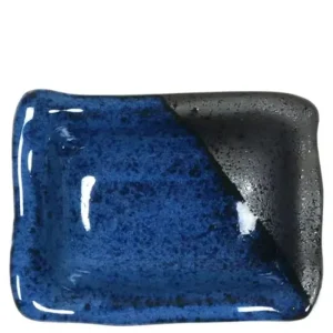MIYA Company Sauce Dishes | Namako Blue 3.5" X 2.5" Sauce Dish