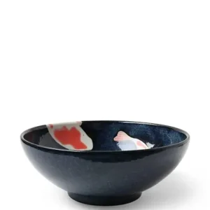 MIYA Company Ramen Bowls | Namako Koi 8.25" Noodle Bowl