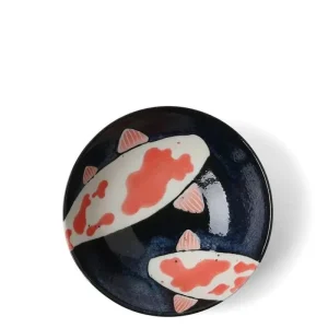 MIYA Company Shallow Bowls | Namako Koi 5.75