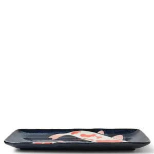 MIYA Company Medium Plates | Namako Koi Rectangle Plate