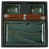 MIYA Company Plate Sets | Nami Blue Sushi Set
