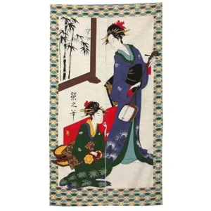 MIYA Company Noren | Noble Ladies Music Lesson Noren