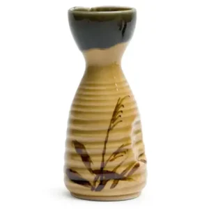 MIYA Company Sake Bottles & Cups | Oribe Sasa 8 Oz. Sake Bottle