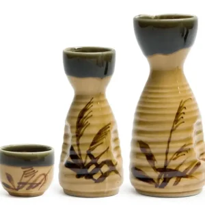 MIYA Company Sake Bottles & Cups | Oribe Sasa 1.2 Oz. Sake Cup