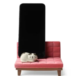 MIYA Company Cats | Phone Stand Cat On Sofa Pink