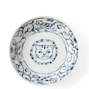 MIYA Company Plates | Plate 8" Cat Face