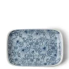 MIYA Company Small Plates | Plate 6.5" X 4.25" Garden Bloom