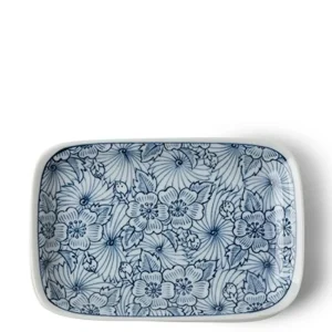 MIYA Company Small Plates | Plate 6.5" X 4.25" Garden Bloom