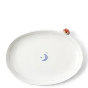 MIYA Company Plates | Plate Owl & Moon Design