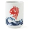 MIYA Company Cups/Mugs | Red Tai 8 Oz. Teacup