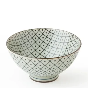 MIYA Company Bowl Sets | Retro Black & White 4.5