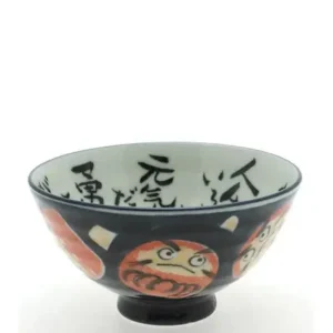 MIYA Company Tableware | Rice Bowl Daruma Dark Blue