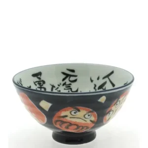 MIYA Company Tableware | Rice Bowl Daruma Dark Blue