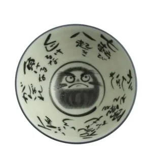 MIYA Company Tableware | Rice Bowl Daruma Dark Blue
