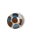 MIYA Company Sauce Dishes | Rustic Blue & Brown 3.5" Sauce Dish